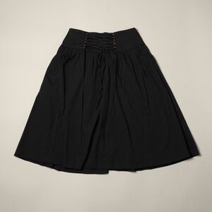 Express Black Corset Lace Up Skirt Size 4